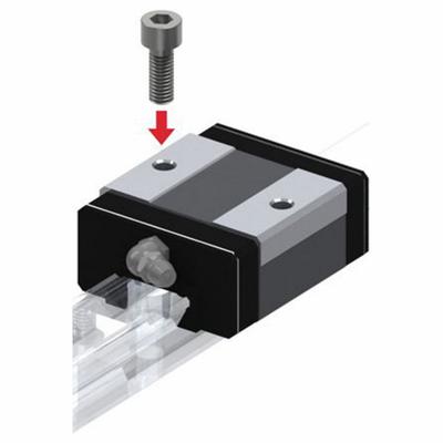 THK Linear Guide Carriage: For 15 mm Rail Wd, Ball, SR Radial Rail Guide - THK SR Series Ball Carriages