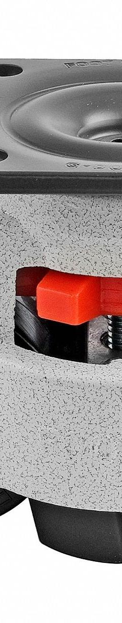 FOOT MASTER Plate Caster: Nylon Tread, 75 mm Wheel Dia, 120 mm Mounting Ht, 1,764 lb Load Capacity (MPN GD-100-F-NYN). Key specifications — Brand: FOOT MASTER; Frame Color: White.