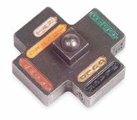 THOMAS & BETTS Upper Crimping Die: Copper & Aluminum Connectors, For Use With TBM6S, 7 Sizes, Code (MPN 13474). Key specifications — attr511073: Copper & Aluminum Connectors; attr511072: Code; attr473934: THOMAS & BETTS; attr511065: Color-Keyed; attr511069: Orange; attr542116: 4 AWG, 1 AWG, 1/0 AWG Aluminum; attr511067: TBM6S.