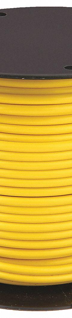 GROTE Primary Automotive Wire: GPT, 1,000 ft, 1 Conductor, 14 AWG, Yellow, 60 V Volt (MPN 88-7011). Key specifications — Brand: GROTE.