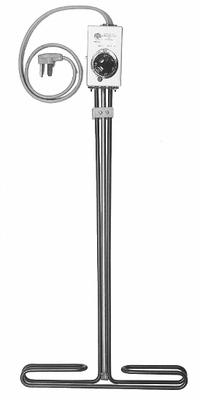 TEMPCO Sanitizing Sink/Tank Immersion Heater: 1 Phase, 240V AC, 4,000 W Watt, 56 W/sq in (MPN TAT40006). Key specifications — Watt Density: 56 W/sq in; Sheath Material: 316 Stainless Steel; Brand: TEMPCO; Control Range: 60° to 250°F.