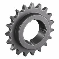 TSUBAKI Sprocket: For 60 Chain, 19 Teeth, 4.557 in Pitch Dia, 4.945 in Outside Dia, Steel, ANSI (MPN 60BTL19). Key specifications — Brand: TSUBAKI; Required Bushing Series: 1610.