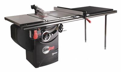 SAWSTOP Table Saw: 230 V AC Volt, 13 A Current, 10 in Blade Dia. - Cabinet Table Saws with Automatic Safety Blade Retraction
