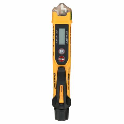 KLEIN TOOLS Voltage Detector/Tester: 12 V to 1,000 V, Audible/Digital Display/Light - Non-Contact Voltage Detectors
