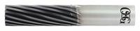 OSG Solid Router Bit: Spiral Downcut, Diamond Coated, 14 Flute, 1/2" Cut Dia, 2" LOC (MPN 26501716). Key specifications — attr1164582: 2650; attr1164586: Composite.