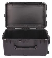 SKB Protective Case: 18 in x 29 in x 14 in Inside, No Foam, Black, 2 Wheels, 24 lb Wt, IP67, Latches (MPN 3I-2918-14BE). Key specifications — Handle Style: Telescoping; Brand: SKB; Case Closure Type: Latches.