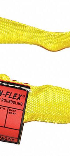 STREN-FLEX Round Sling: Type 5, Polyester, Nylon, 12 ft Sling Lg, 1 3/32 in Body Dia (MPN STRERS3-12). Key specifications — Brand: STREN-FLEX.