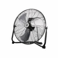 TPI COMMERCIAL Portable Fan: 20 in Blade Dia, Non-Oscillating, 3 Speeds, 22 1/4 in Ht, 23 in Wd (MPN CF-20). Key specifications — Brand: TPI COMMERCIAL; Number of Speeds: 3; Product Type: Circulating Fan; Blade Material: Aluminum; Voltage: 120V AC; Application: Commercial; Phase: Single.