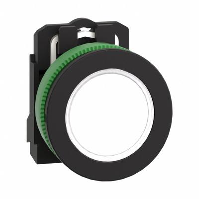 SCHNEIDER Pilot Light: 30 mm Panel Mounting Size, White, LED - LED Pilot-Lights