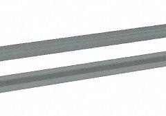 TENNSCO Shelf: 36 in x 15 in, 1,000 lb Load Capacity, Gray, Shelf (MPN ZBES-3615). Key specifications — Includes: (4) Beams; Shelf Configuration: Single Straight; Color: Gray; Frame Material: Steel; Brand: TENNSCO; Frame Finish: Zinc Plated; Product Type: Shelf.