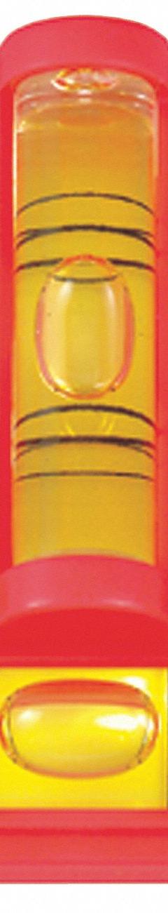 JOHNSON LEVEL Cross Check Level: Nonmagnetic, 2 1/4 in x 1 7/16 in x 3/16 in, Plastic, Hanging Hole (MPN 125). Key specifications — attr939369: Plastic; attr934741: JOHNSON LEVEL; attr986192: Acrylic.