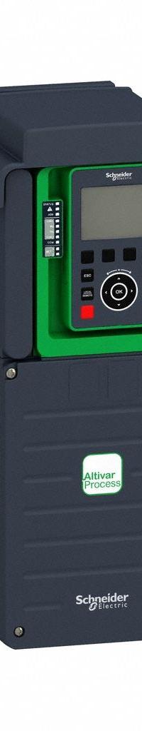 SCHNEIDER Variable Frequency Drive: In Phase Three, Out Phase Three, 15 hp, IP21, No Bypass, Compact (MPN ATV930D11N4). Key specifications — Style: Compact; Color: Black/Green; Output Phase: Three.