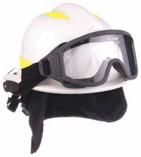 BULLARD Fire Helmet: Lime, Modern Rear Brim, Chin Strap, 6 pt Ratchet (MPN URXLY). Key specifications — Color: Lime; Chin Strap: Yes; Brand: BULLARD; Style: Modern Rear Brim; Suspension: 6 pt Ratchet.