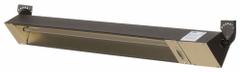 FOSTORIA Outdoor/Indoor Quartz Infrared Heater, Brown, 3000W 240V: 3000W Watt Output, 240V AC (MPN OCH57-240VE). Key specifications — Wattage Output: 3000W; Voltage: 240V AC; Brand: FOSTORIA; Electrical Connection: Hardwired; Element Type: Quartz Tube; Housing Color: Bronze; Housing Material: Galvanized Steel; Overall Dimensions - L x W x D: 58 in x 5-3/8 in x 6-1/2 in.