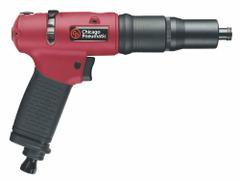 CHICAGO PNEUMATIC Air Screwdriver: 1/4 in, Light Duty, 1,000 RPM, Trigger, Variable Speed, Shut-Off (MPN CP2611). Key specifications — attr1320791: 1/4 in; attr1320794: Trigger; attr1320795: Yes; attr1320833: CHICAGO PNEUMATIC.