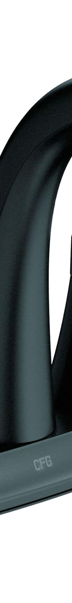 CFG Bathroom Faucet: 58911, Metal, Matte Black Finish, 1.2 gpm Flow Rate, Centerset, Arc, Lever, IPS (MPN 58911BL). Key specifications — Includes: Aerator Kit; Brand: CFG; Series: 58911.