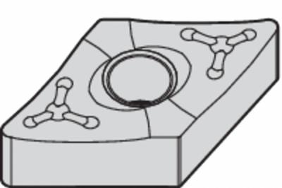 WIDIA Diamond Turning Insert: DNMM44465 - Diamond Indexable Turning Inserts