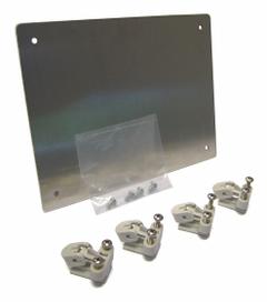 HUBBELL-WIEGMANN Swing Out Panel Kit: Swing Out Panel Panel, 9.63 in Overall Ht, 7.63 in Overall Wd (MPN HW-P1008SPK). Key specifications — Panel Style: Swing Out Panel; Brand: HUBBELL-WIEGMANN; Finish: Smooth; Manufacturer Part Number: HW-P1008SPK; Material: Polycarbonate.