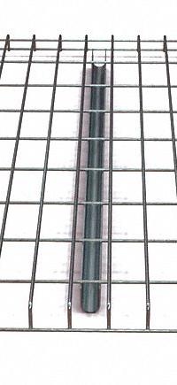 HUSKY RACK & WIRE Pallet Rack Decking: 52 in x 48 in, Waterfall, Std Wire Decking, 6 ga Decking (MPN 4852A3). Key specifications — Wire Decking Style: Standard; Finish: Galvanized; Brand: HUSKY RACK & WIRE; Material: Steel; Decking Edge: Waterfall; Color: Silver.