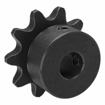TRITAN Roller Chain Sprocket: 35, For 3/8 in Chain Pitch, 3/8 in Bore Dia, 10 Teeth - Size 35 Fixed-Bore Roller Chain Sprockets
