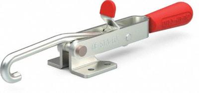 DE-STA-CO Latch Clamp: Horizontal, Manual Latch Release Latch Release - J-Hook Latch Toggle Clamps