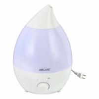 Portable Humidifier: Ultrasonic, 2 gal Daily Humidification Output, Cool, Tabletop Housing, Pour-In (MPN AUV20AWHT). Key specifications — Brand: AIRCARE.