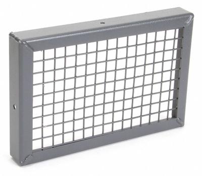 Dayton Outlet Guard: For Use With 1C792/2C862, Outlet, Steel, Baked Polyester Epoxy - Inlet & Outlet Guards