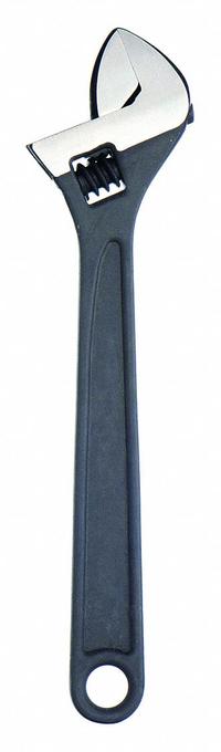 WESTWARD Adjustable Wrench: Alloy Steel, Black Phosphate, 6 in Overall Lg, 3/4 in Jaw Capacity (MPN 1NYB1). Key specifications — attr309359: Black Phosphate; attr324924: WESTWARD; attr309358: Alloy Steel.