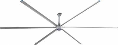 PATTERSON Ceiling Fan: 247,000 cfm Airflow, 20 ft Blade Dia, Variable Speeds, 230V AC - Industrial HVLS Ceiling Fans