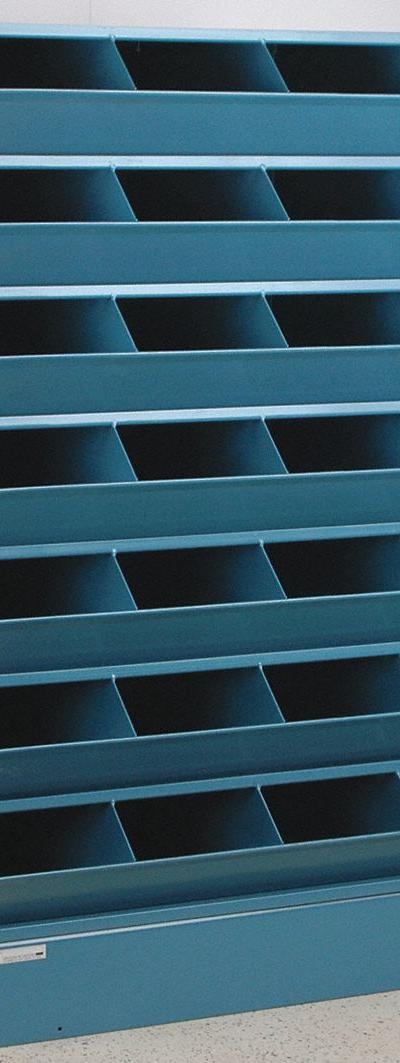 STACKBIN Sectional Stacking Bin Unit: 58 1/2 in x 28 in x 58 1/2 in - Stationary Stacking Bin Units