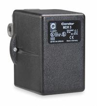 CONDOR USA, INC Pressure Switch: Std, 45 psi – 160 psi, (3) 1/4" FNPT/3/8" FNPT, Diaphragm Actuator (MPN 31EGXXXX). Key specifications — attr1027655: Diaphragm; attr434202: CONDOR USA, INC; attr1027685: (3) 1/4" FNPT; attr1027686: Standard; attr1027690: None.