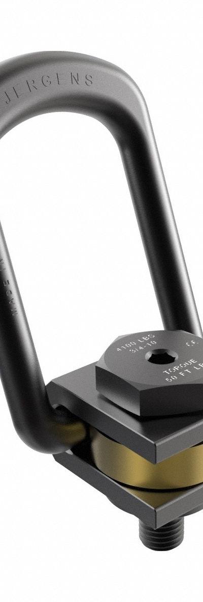 JERGENS Hoist Ring: Pivot/Swivel - Side-Pull Die-Flipping Pivot & Rotate Hoist Rings