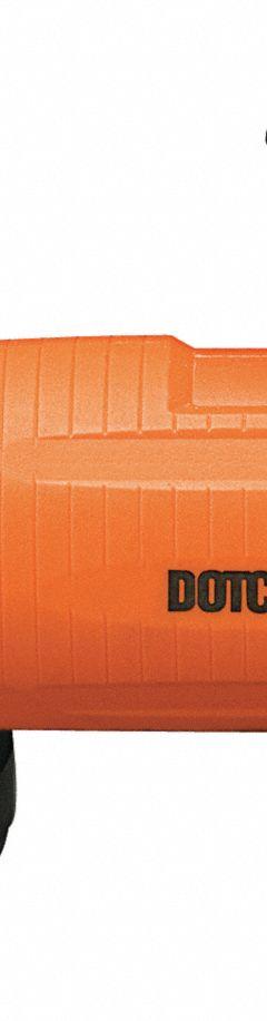 CLECO Cut-Off Tool: 4 in Wheel Dia, 0.9 hp Horsepower, 18,000 RPM Max. Speed, 1/4 in Female NPT (MPN 12L2718-28). Key specifications — attr1320480: (1) Bare Tool; attr1320519: CLECO.