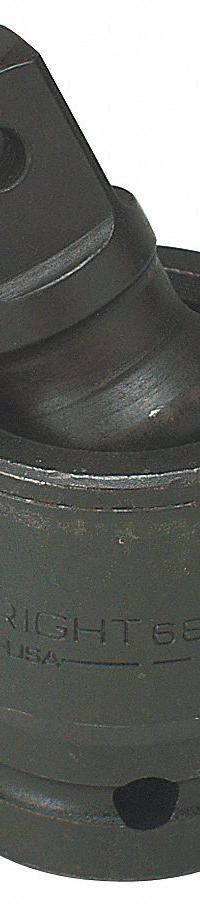 WRIGHT TOOL Impact Universal Joint: Black Oxide, 3/4 in Output Drive Size, Square (MPN 6800). Key specifications — attr1204914: Black Oxide; attr1204915: Locking Not Included; attr1204918: Square; attr1204937: WRIGHT TOOL.