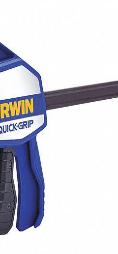 IRWIN Bar Clamp: Full-Faced / Flat, 36 in Max Jaw Opening, 9 1/4 in to 44 7/8 in, 3 3/4 in Throat Dp (MPN 1964715). Key specifications — attr663922: IRWIN.