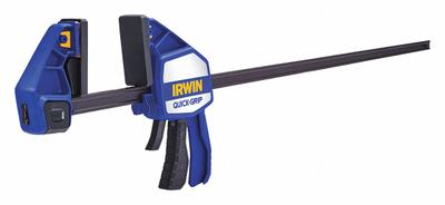 IRWIN Bar Clamp: Full-Faced / Flat, 36 in Max Jaw Opening, 9 1/4 in to 44 7/8 in - Dual-Function Trigger Clamps & Spreaders