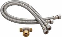 SPEAKMAN Supply Hose: Stainless Steel, Stainless Steel, 9 in Overall Lg, UNEF, Commander (MPN A-HOSES). Key specifications — Inlet Connection Type: UNEF; Sprayer Connection Size: 9/16"-24; Brand: SPEAKMAN; Color/Finish: Stainless Steel; Material: Stainless Steel; Product Type: Supply Hose.