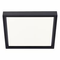 Square Downlight: 4 in Dia, Black, 5/8 in Ht, 650 lm, 3500K, 10 W, 120 to 277V AC (MPN S4S835K7BKZ10U). Key specifications — Color Temperature: 3500K; Housing Finish: Matte; Lighting Technology: LED; Fixture Shape: Square; Voltage: 120 to 277V AC; Emergency Battery Backup: No; Fixture Type: Vanity; Brand: LIGHTOLIER.
