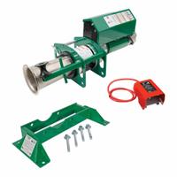 GREENLEE Wire Pulling Machine: Floor Mount, 10,000 lbf Max Force, 6,500 lbf Max. Continuous, 120V AC (MPN GX10-F). Key specifications — attr534134: 120V AC; attr531753: GREENLEE.
