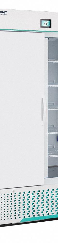 COREPOINT SCIENTIFIC Medical and Lab Refrigerator: 49 cu ft, Upright, 1°C to 10°C, Swing Solid (MPN NSWDR492WWS/0). Key specifications — Door Opening Style: Right; Color: White; Alarm Type: Door Ajar; Manufacturer Part Number: NSWDR492WWS/0; Brand: COREPOINT SCIENTIFIC; Product Type: Medical and Lab Refrigerator; Door Type: Swing Solid; Refrigerant Type: R-290.