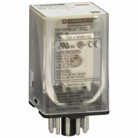 SCHNEIDER General Purpose Relay: Socket Mounted, 10 A Current Rating, 120V AC, 3PDT, B Socket (MPN 8501KPR13P14V20). Key specifications — Brand: SCHNEIDER; Base Type: Octal; Mounting Style: Socket; Pin Shape: Round; Electrical Connection: 11-Pin Terminal; Manufacturer Part Number: 8501KPR13P14V20; Series: Square D 8501K Series.