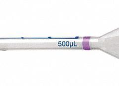 EPPENDORF Pipettor Tip: Non-Sterile, 0.5 mL Capacity, Bulk Bag, No Filter, Clear, 100 (MPN 0030089421). Key specifications — Brand: EPPENDORF; Color: Clear; Material: Biomedical Grade Plastic; Sterility: Non-Sterile; For Pipette Type: Eppendorf Pipettor; Includes Filter: No Filter; Configuration: Bulk Bag.