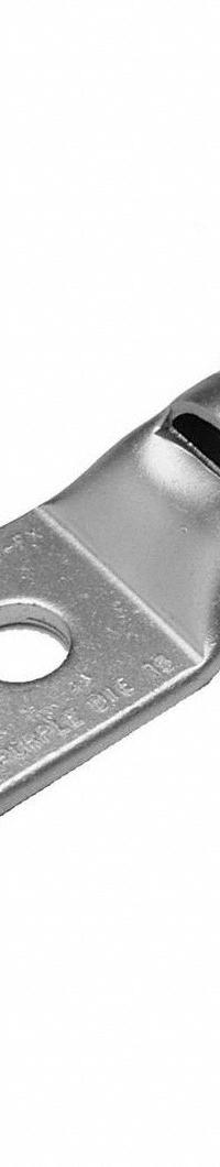 Compression Lug: For 6 AWG, Stranded Wire, 1/4 in Stud Size, Long, Copper Barrel (MPN YAZV6C2TC14E1FX). Key specifications — Inspection Hole: Yes; For Wire Type: Stranded; For Wire Sizes: 6 AWG; Brand: BURNDY; Manufacturer Part Number: YAZV6C2TC14E1FX.