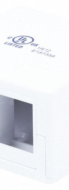 MONOPRICE Surface Mount Box: Keystone, Keystone Connector, 2 Ports, White, Keystone Connector, 7089. Key specifications — Features: Wall Mountable; Brand: MONOPRICE; Color: White.