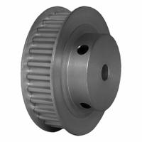 DAYTON Timing Pulley: Modified Curvilinear, Fixed, For GT Timing Belt Section, For 9 mm Belt Wd (MPN 30-5P09-6FA6). Key specifications — attr1328801: DAYTON; attr1328807: Clear Anodized; attr1328808: Powerhouse®.