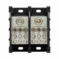 BUSSMANN Power Distribution Block: Open, Lug, Lug, 6 AWG – 350 kcmil For Line Side Wire Sizes (MPN 16371-2). Key specifications — attr1361688: Surface; attr1308686: BUSSMANN; attr1361672: Copper.