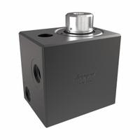 JERGENS Hydraulic Cylinder: Double Acting, 8,850 lbf Nominal Capacity, 1 in Stroke Lg (MPN 60382). Key specifications — attr95641: Double Acting; attr95644: 0.98 sq in (Pull); 1.77 sq in (Push); attr98894: JERGENS; attr1099769: Single Mounting Hole.