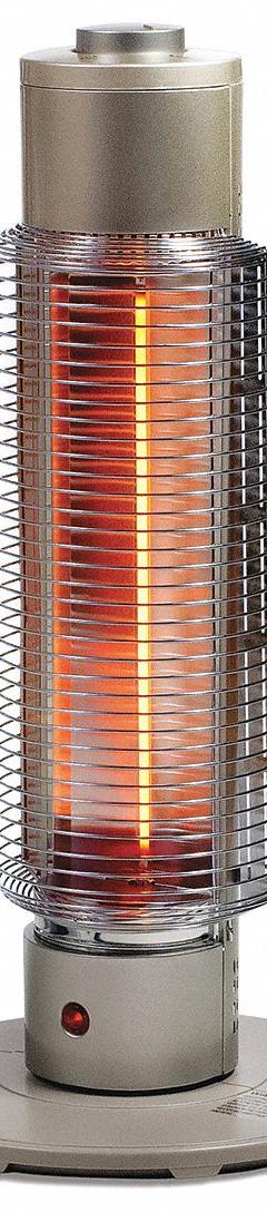 SENGOKU Portable Electric Heater: 420W, Mechanical Controls/Overheat Protection/Tip-Over Switch (MPN SM-G420A). Key specifications — Wattage Output: 420W; Number of Heat Settings: 2; Housing Color: Gray; Overall Dimensions - H x W x D: 24 in x 12 in x 12 in; Heating Capacity: 1433 BtuH; Safety Tip-Over Switch Included: Yes; Brand: SENGOKU.