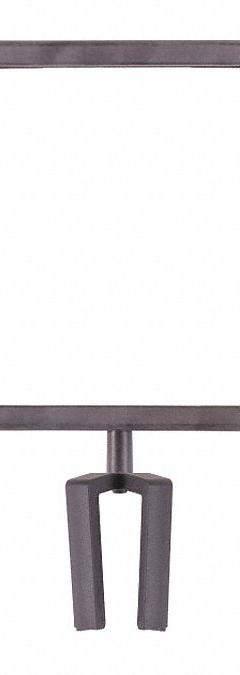 US WEIGHT Sentry Signholder,w/Clear Acrylic Sheets,8.5x11": Black, 6 1/2 ft Overall Wd (MPN U2513). Key specifications — attr193638: US WEIGHT; attr982147: Black; attr982154: Sign Kit; attr982153: Stanchion; attr982157: HDPE.