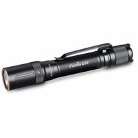 FENIX LIGHTING Flashlight: 350 lm, 225 min Run Time at Max. Brightness, 125.9 m Max Beam, Black (MPN E20 V2.0). Key specifications — Brand: FENIX LIGHTING; Battery Requirements - Broad: Includes 2 AA.